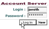 Account login