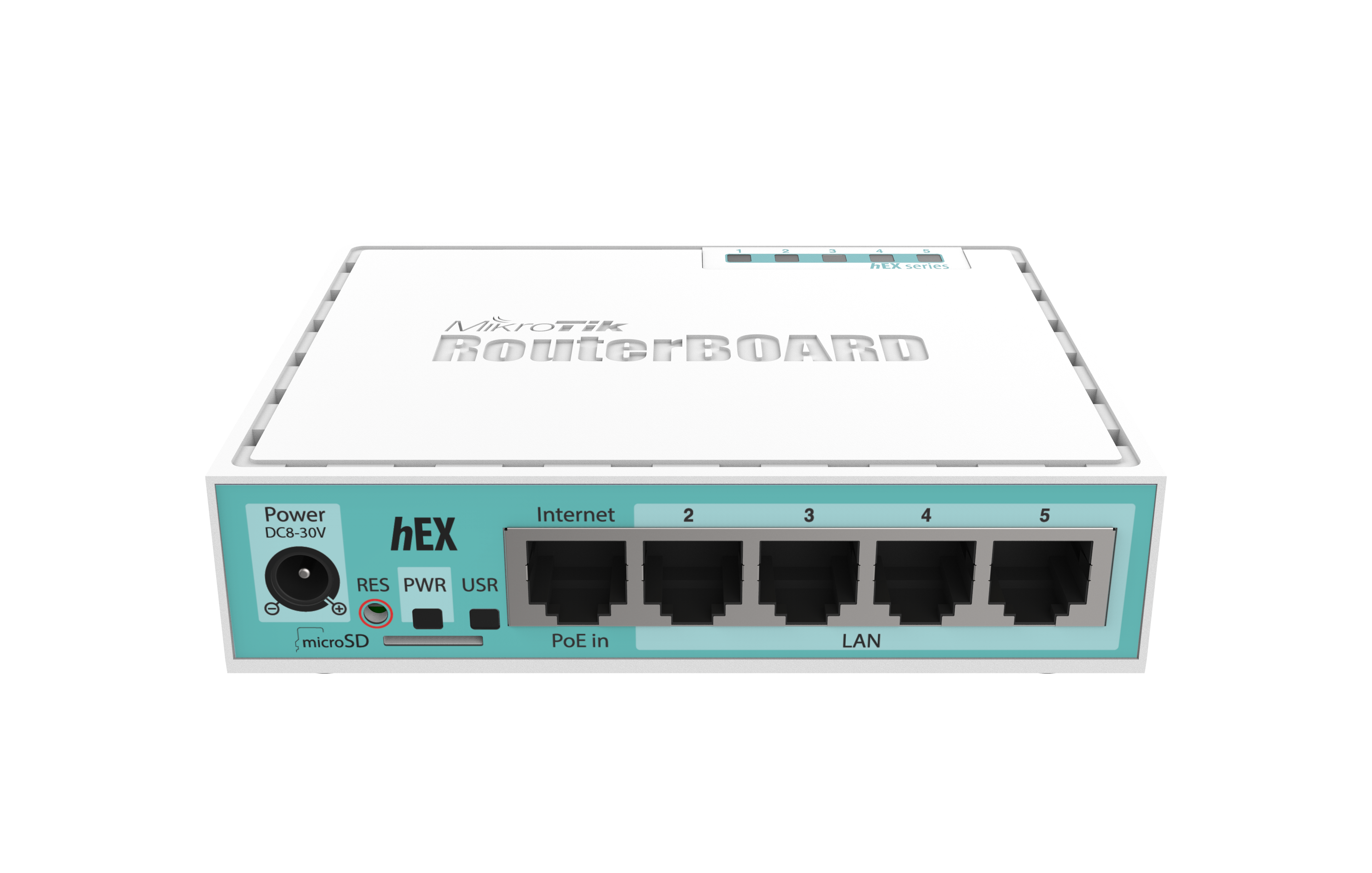 MikroTik MikroTik RouterBOARD hEX RB750Gr3 Router 4-port switch GigE RB750GR3 
