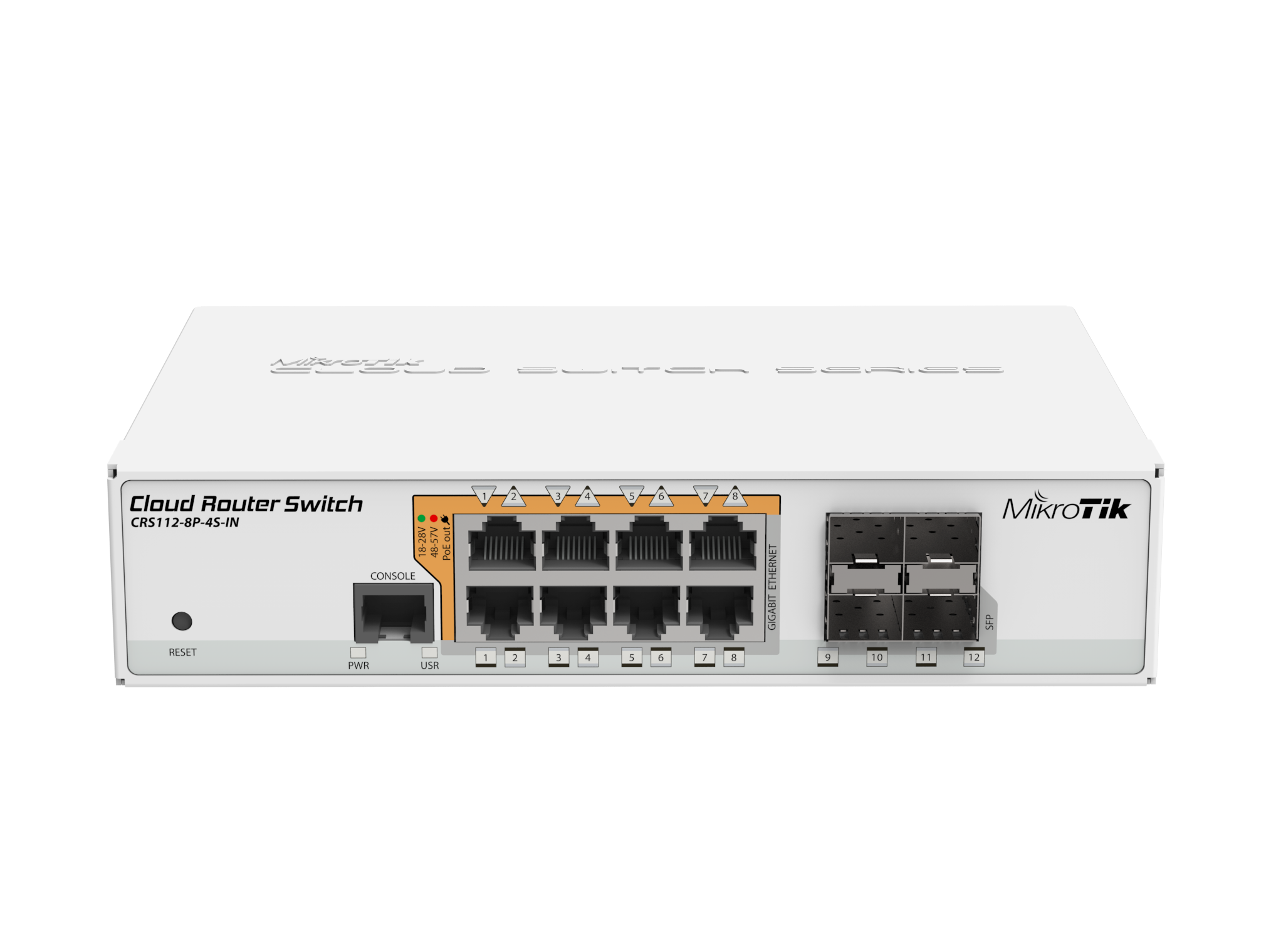 Manifold Ære Athletic MikroTik Routers and Wireless - Products: CRS112-8P-4S-IN