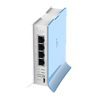 Router Mikrotik 5p GigaE PoE 1p SFP 800 MHz 1p USB